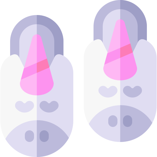 slippers Basic Rounded Flat icon
