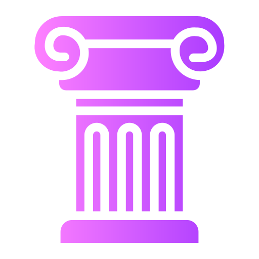 kolom Generic Flat Gradient icoon