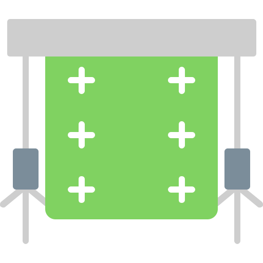 grüner bildschirm Generic color fill icon