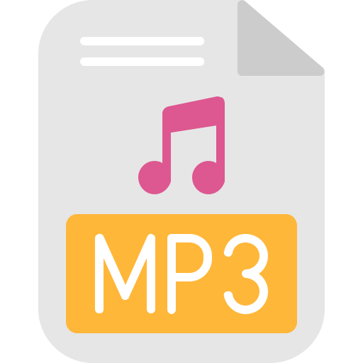 MP3 file Generic color fill icon