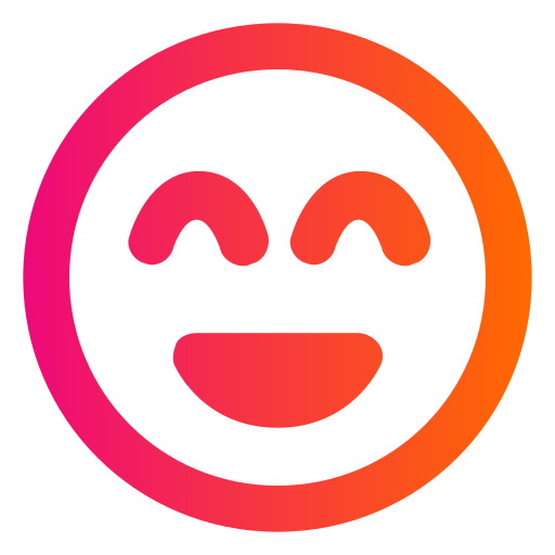 Emoji Generic gradient outline icon