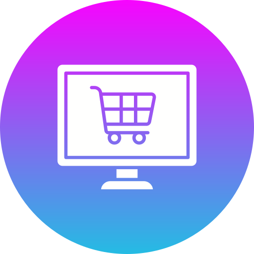 Online store Generic gradient fill icon