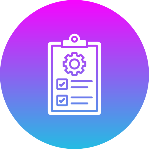 project management Generic gradient fill icon