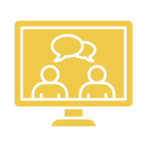 Online meeting Generic color fill icon