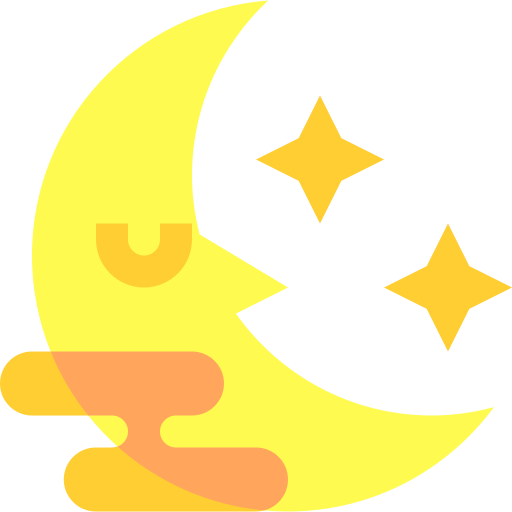 księżyc Basic Sheer Flat ikona