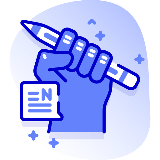 Journalism Special Ungravity Lineal icon