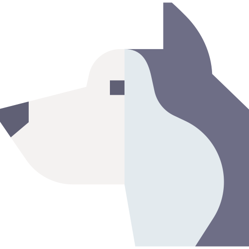 husky Basic Straight Flat icona