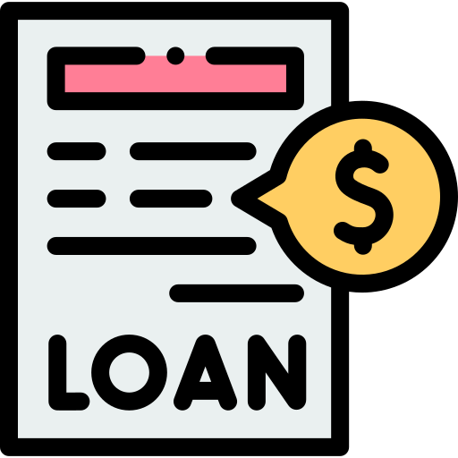 Loan Detailed Rounded Lineal color icon