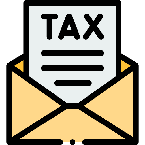 Tax Detailed Rounded Lineal color icon