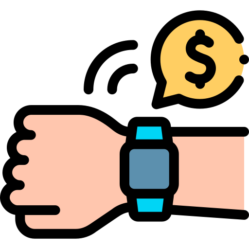 Payment Detailed Rounded Lineal color icon