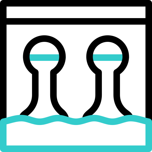 Water pollution Basic Accent Outline icon