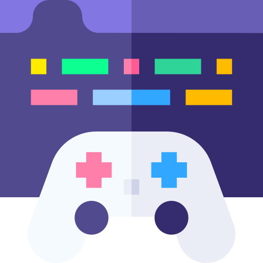 desarrollo de juegos Basic Straight Flat icono