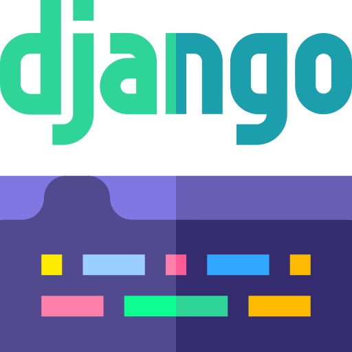 django Basic Straight Flat icono