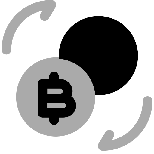bitcoin Generic Grey icoon
