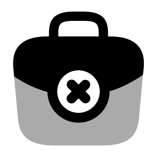 maletín Generic Grey icono