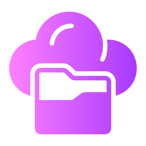 cloud-speicher Generic Flat Gradient icon