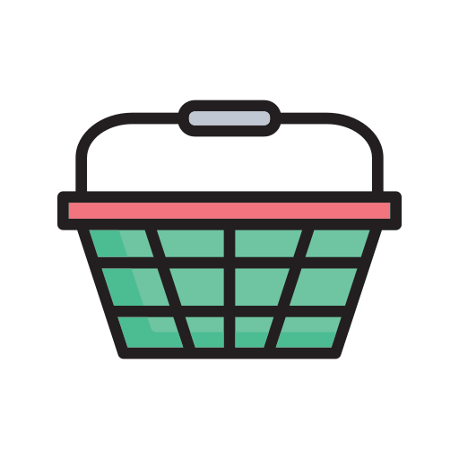 Basket shop Generic Outline Color icon