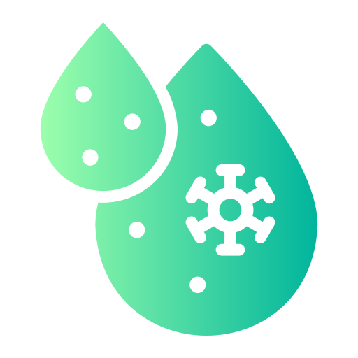 la contaminación del agua Generic Flat Gradient icono