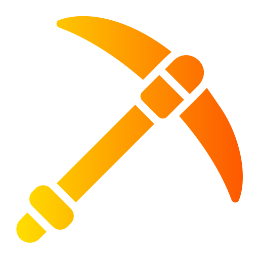 Pickaxe Generic Flat Gradient icon