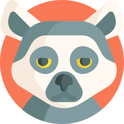 lemur Detailed Flat Circular Flat icon