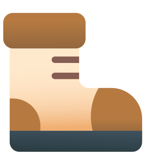 Boot Generic Flat Gradient icon