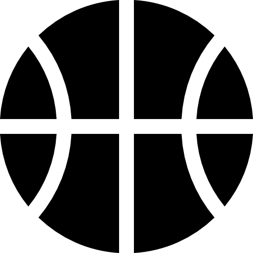 koszykówka Basic Rounded Filled ikona