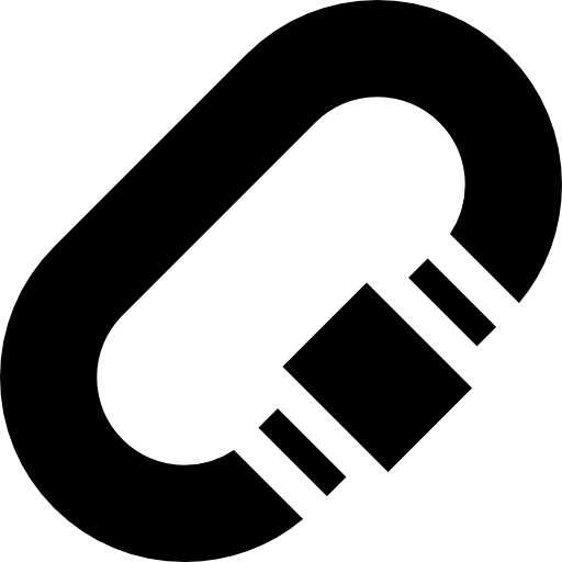 moschettone Basic Rounded Filled icona