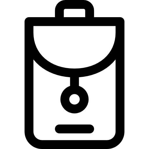 zaini Basic Rounded Lineal icona