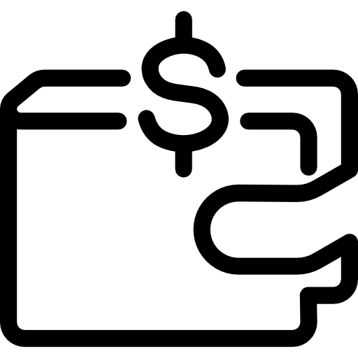 Кошелек Yuttapong Lineal иконка