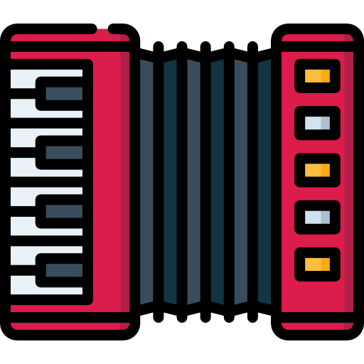 accordeon Special Lineal color icoon