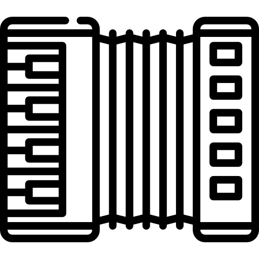アコーディオン Special Lineal icon