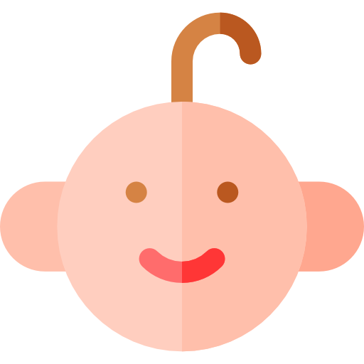 男の赤ちゃん Basic Rounded Flat icon