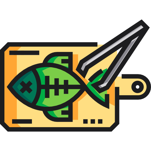 fisch Detailed Straight Lineal color icon