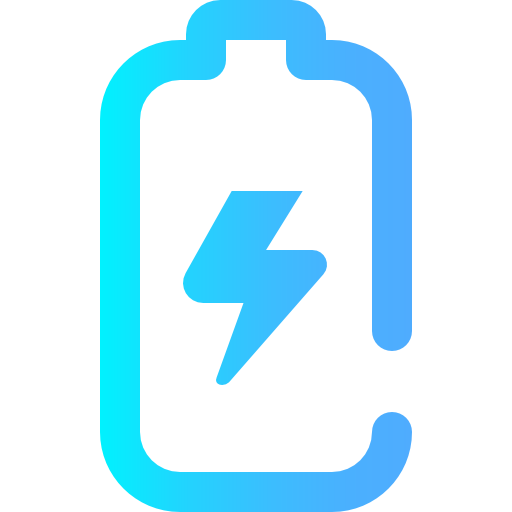 bateria Super Basic Omission Gradient ikona