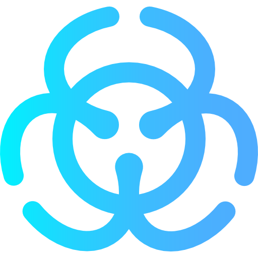 Biohazard Super Basic Omission Gradient icon