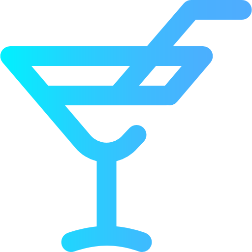 アルコール飲料 Super Basic Omission Gradient icon