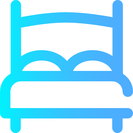 침대 Super Basic Omission Gradient icon