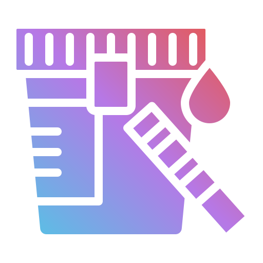 Urine test Generic Flat Gradient icon