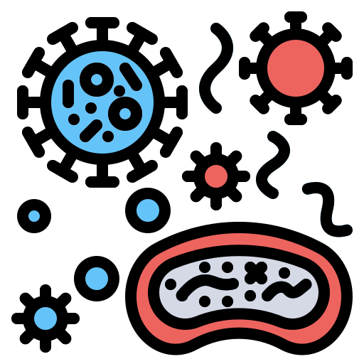 les bactéries Generic Outline Color Icône