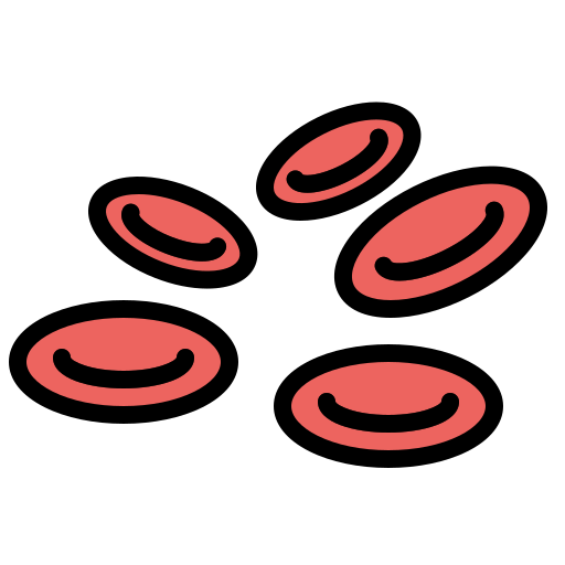 cellula del sangue Generic Outline Color icona
