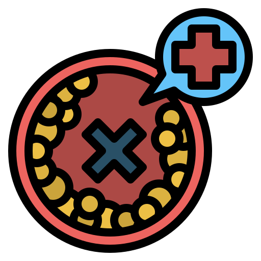 cholesterol Generic Outline Color ikona