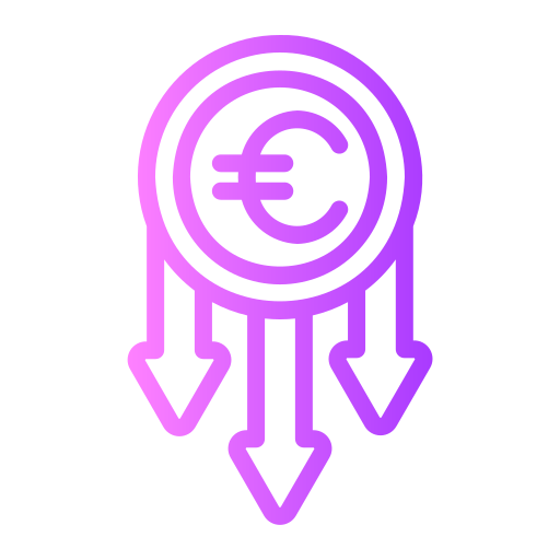 münze Generic gradient outline icon