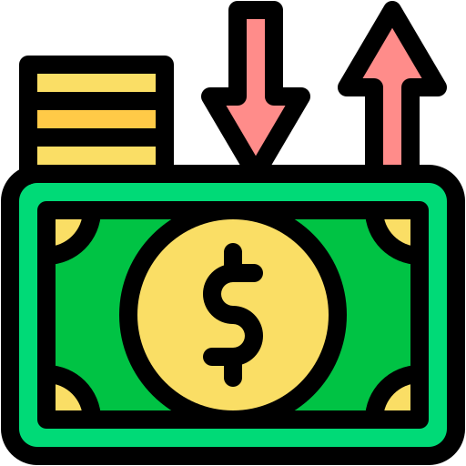 Cash flow Generic color lineal-color icon