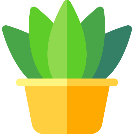 Горшок для растений Basic Rounded Flat иконка