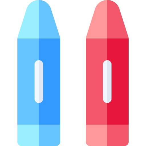 Crayons Basic Rounded Flat icon