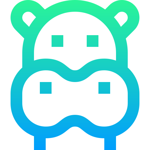 hipopotam Super Basic Straight Gradient ikona