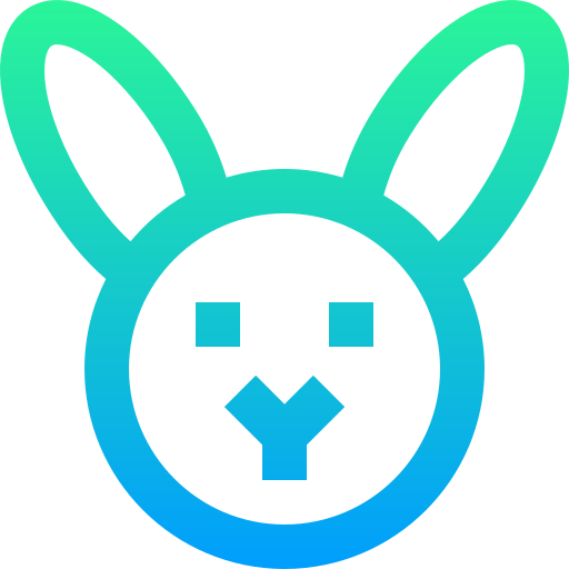 Кролик Super Basic Straight Gradient иконка