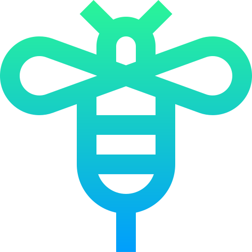 Bee Super Basic Straight Gradient icon