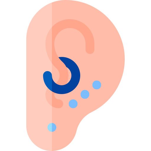 Пирсинг Basic Rounded Flat иконка