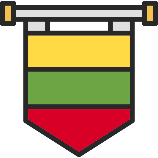lituania Generic color lineal-color icono